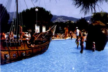 Ampuriabrava Costa Brava Spanien Priv. Ferienhaus m. Bootsliegeplatz am Garten fr bis zu 7 Pers. zu vermieten Aquapark
